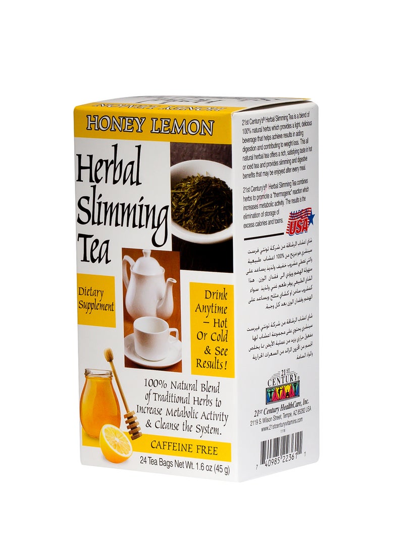 القرن الحادي والعشرون 24 كيس شاي عشبي للتنحيف بالعسل - Image 1